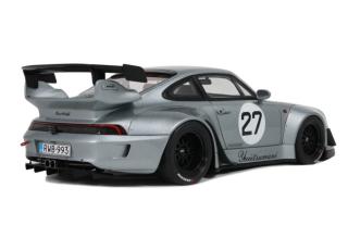 RWB Porsche 911 YUIITSUMUNI SILVER 2024 GT Spirit 1:18 Resinemodell (Türen, Motorhaube... nicht zu öffnen!)